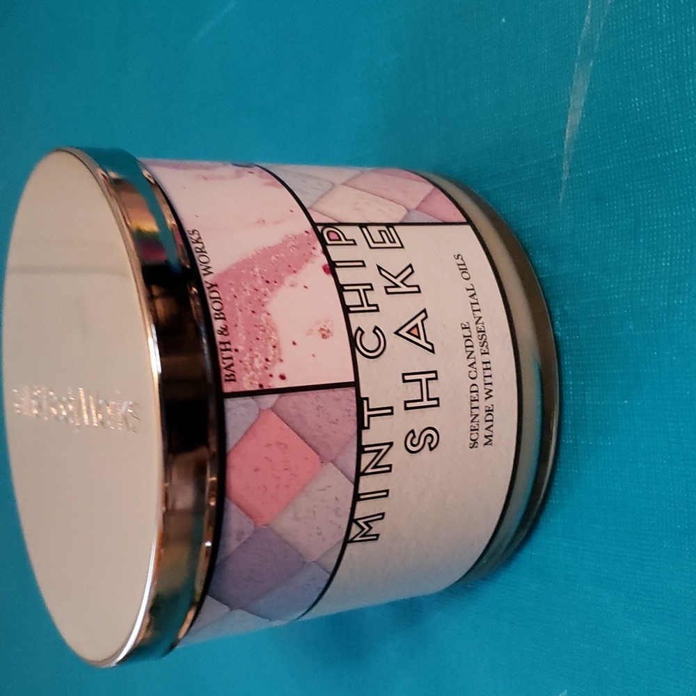 Candles - MINT CHIP SHAKE by bath and body works  new